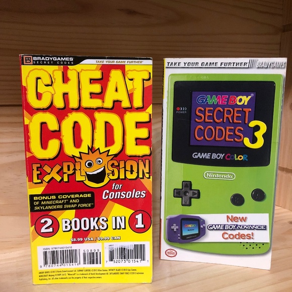 Game Boy Secret Codes 3 Cheat Code Explosion for Handhelds Books 2 Paperbacks - Picture 1 of 9